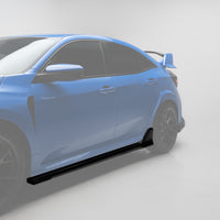 Mugen Style Side Skirts for Honda Civic FK8 Hatch 2017-2021