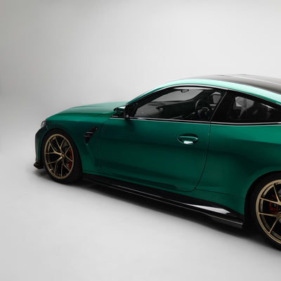 BMW G80 G81 M3 / G82 G83 M4 Dry Carbon Fiber Side Skirts 2020+