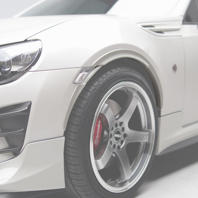 TRD Style Fender Flares Front + Rear for Toyota 86 (ZN6) / Subaru BRZ (ZC6) 2012-2021