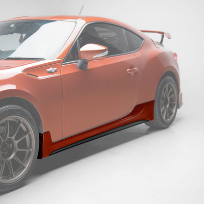 TRD V1 / Aero Nur Style Side Skirt for 12-21 Toyota 86 (ZN6)/Subaru BRZ (ZC6)