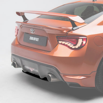 Aero Nur Style Rear Diffuser for Toyota 86 (ZN6)/ Subaru BRZ (ZC6) 2012-2016