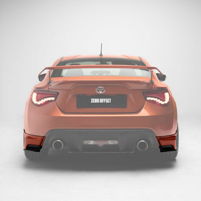 Aero Nur Style Rear Pods for Toyota 86 (ZN6) 2012-2016 / Subaru BRZ (ZC6) 2012-2021