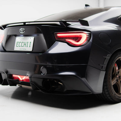 TRD Style Front + Rear Bumper Trims for 12-21 Toyota 86 (ZN6)/Subaru BRZ (ZC6)