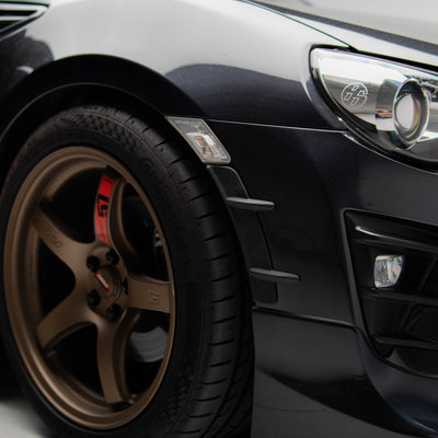 TRD Style Front + Rear Bumper Trims for 12-21 Toyota 86 (ZN6)/Subaru BRZ (ZC6)