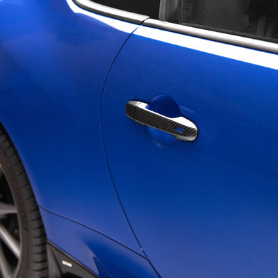 Dry Carbon Door Handles for Toyota 86(ZN6) / GR86(ZN8) & Subaru BRZ (ZC6)(ZD8) 2012+