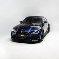 BMW G80 G81 M3/G82 G83 M4 Front Bumper Dry Carbon Fiber Grille & Duct Vents for ADRO Front Bumper 2020+