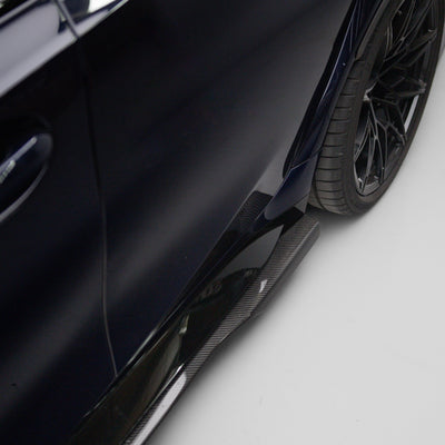 BMW G80 G81 M3 / G82 G83 M4 Dry Carbon Fiber Side Skirts 2020+