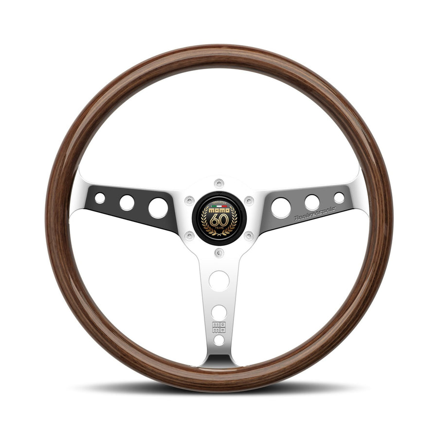 MOMO 60th Anniversario Heritage Indy Wood Limited Edition 350mm Steering Wheel - VINDYANNCWD35