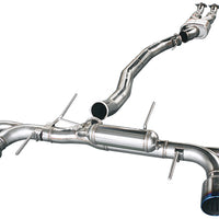 HKS EXH SYS RACING MUFFLER R35 GTR VR38 W/SIL 31008-KN002