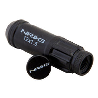 NRG 700 Series Long Steel Wheel Lug Nuts w/Dust Caps Set of 20 - M12x1.5