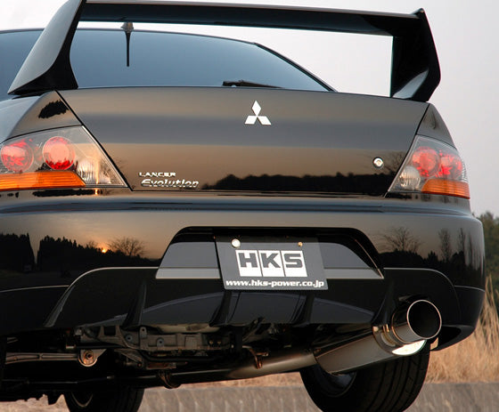 HKS Silent Hi-Power EXHAUST For MITSUBISHI LANCER EVOLUTION CT9A EVO 9 IX IX MR 4G63 MIVEC TURBO EVO9 EVO9MR