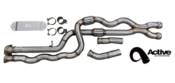 Active Autowerke M2C Gen 2 Equal Length Mid Pipe (US Patent 11248511, UK and EU patent 3882441)