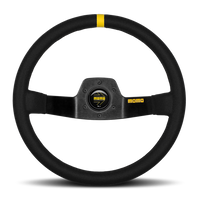 MOMO MOD 02 Black Suede Steering Wheel 350mm