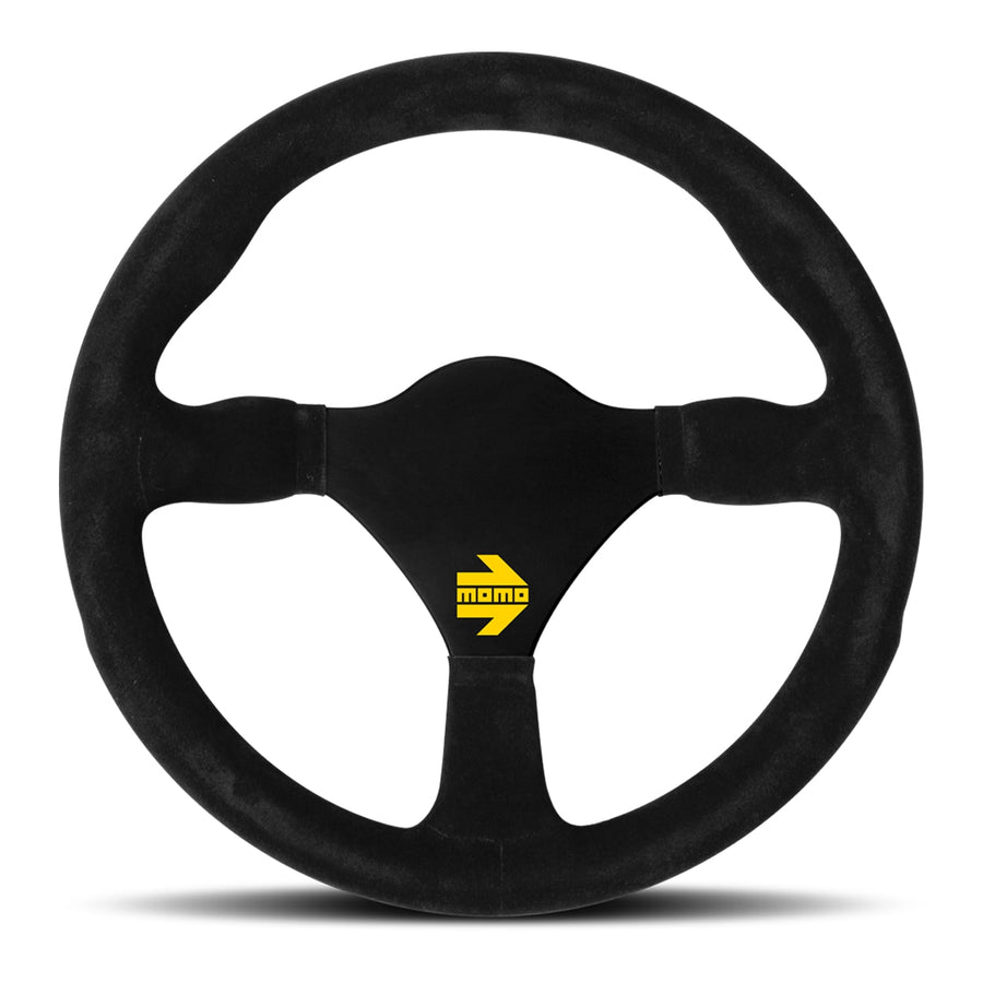 MOMO MOD.26 Black Suede Steering Wheel 290mm - 11150262921L