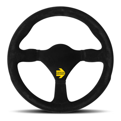 MOMO MOD.26 Black Suede Steering Wheel 290mm - 11150262921L