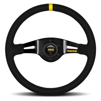 MOMO MOD 03 Black Suede 350mm Steering Wheel - 11150405211R