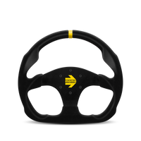 MOMO MOD.30 Black Suede Steering Wheel 320mm - VR30C32SUBLKR