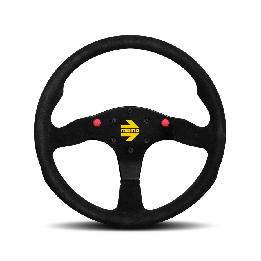 MOMO MOD.80 Black Suede Steering Wheel 350mm - VR8035SUNEW