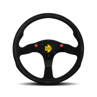 MOMO MOD 80 Black Suede Steering Wheel 350mm