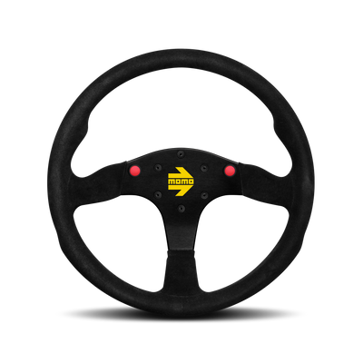 MOMO MOD 80 Black Suede Steering Wheel 350mm