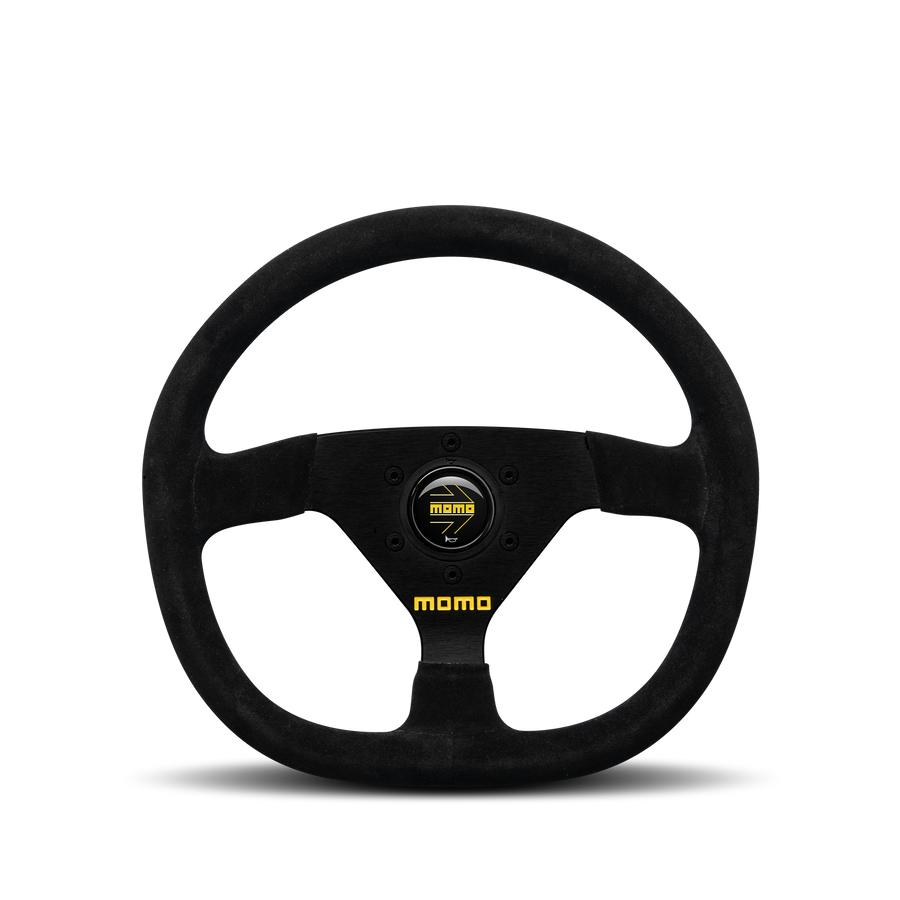 MOMO MOD 88 Black Suede 320mm Steering Wheel - VR88FB32SBLKR