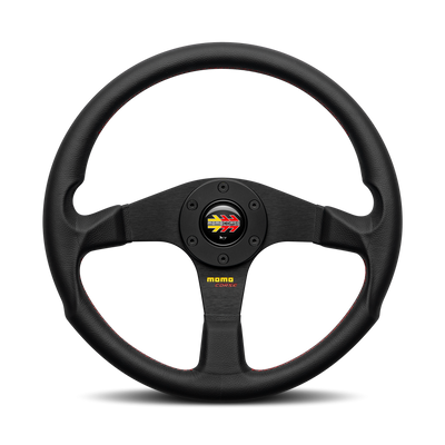 MOMO Corse 2.0 Black Leather 350mm Steering Wheel