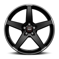 MOMO Italy Five Alloy Wheels Matte Black Set of 4 18×8 5×114.3