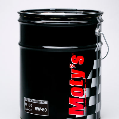 MOTY'S M100 5W50 FULLY SYNTHETIC PERFORMANCE ENGINE OIL 20L