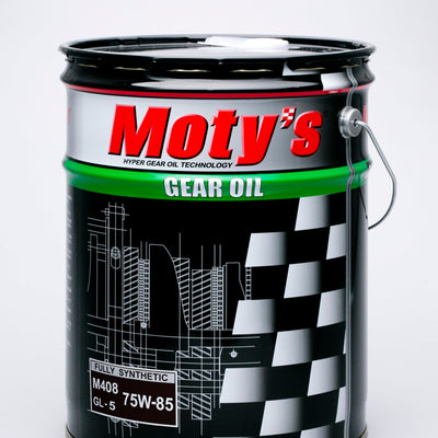 MOTY'S M408 75W85 FULLY SYNTHETIC GEAR OIL FLUID 20L