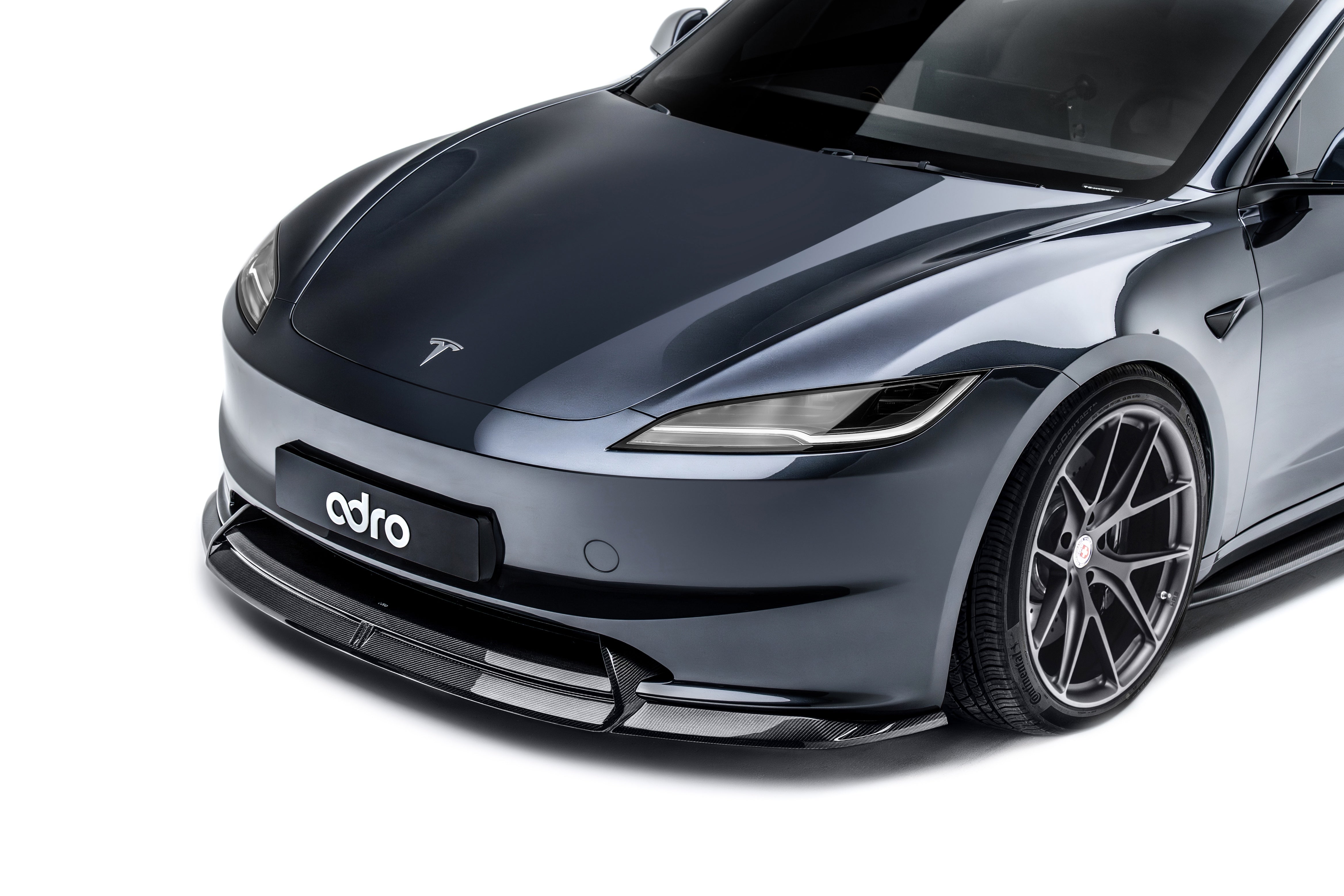 Carbon Fiber Front Lip for Tesla Model 3 Highland RWD & Long Range 2024+