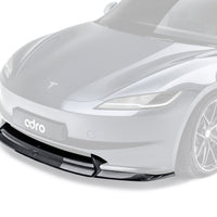 Carbon Fiber Front Lip for Tesla Model 3 Highland RWD & Long Range 2024+