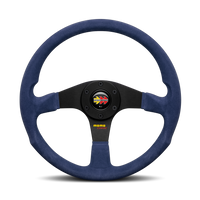 MOMO Corse 2.0 Blue Suede 350mm Steering Wheel