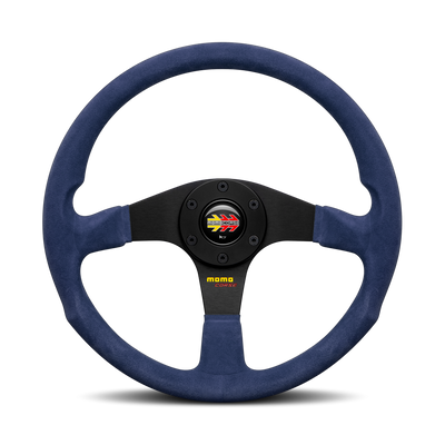 MOMO Corse 2.0 Blue Suede 350mm Steering Wheel