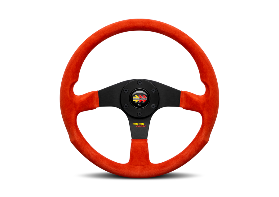 MOMO Corse 2.0 Red Suede 350mm Steering Wheel