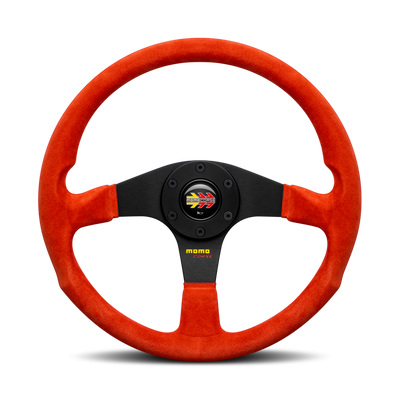 MOMO Corse 2.0 Red Suede 350mm Steering Wheel