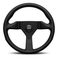 MOMO Montecarlo Black Leather 320mm Steering Wheel - 11111792217L