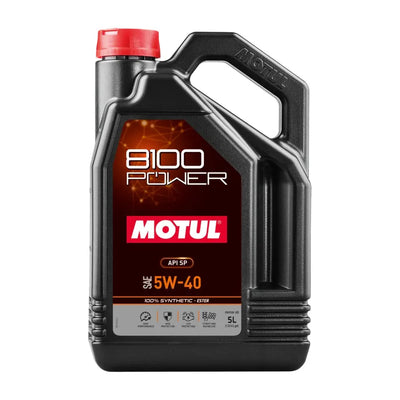 Motul 8100 Power 5W-40 100% Synthetic - ESTER