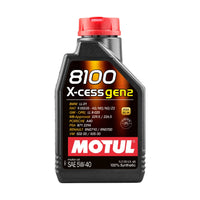 Motul 8100 X-cess Gen2 5W-40 Synthetic Oil