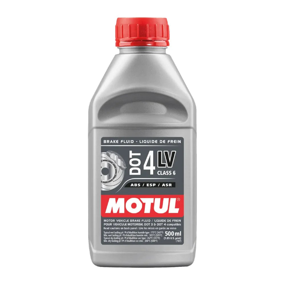 Motul DOT 4 LV (Low Viscosity) Brake Fluid - 500ml