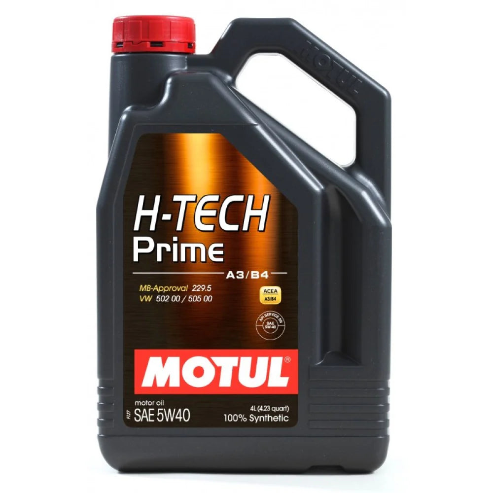 Motul H-Tech Prime 5W-40 100% Synthetic Oil 1L