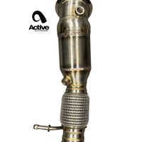 Active Autowerke N26 Downpipe w GESI G-Sport Cat – 2012+ 228/328/428