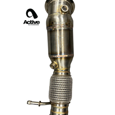Active Autowerke N26 Downpipe w GESI G-Sport Cat – 2012+ 228/328/428