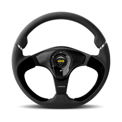 MOMO Nero Black Leather 350mm Steering Wheel - VNERO35000NER