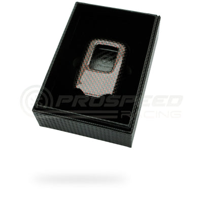 PSR Carbon Fibre Key Fob Cover Black/Red