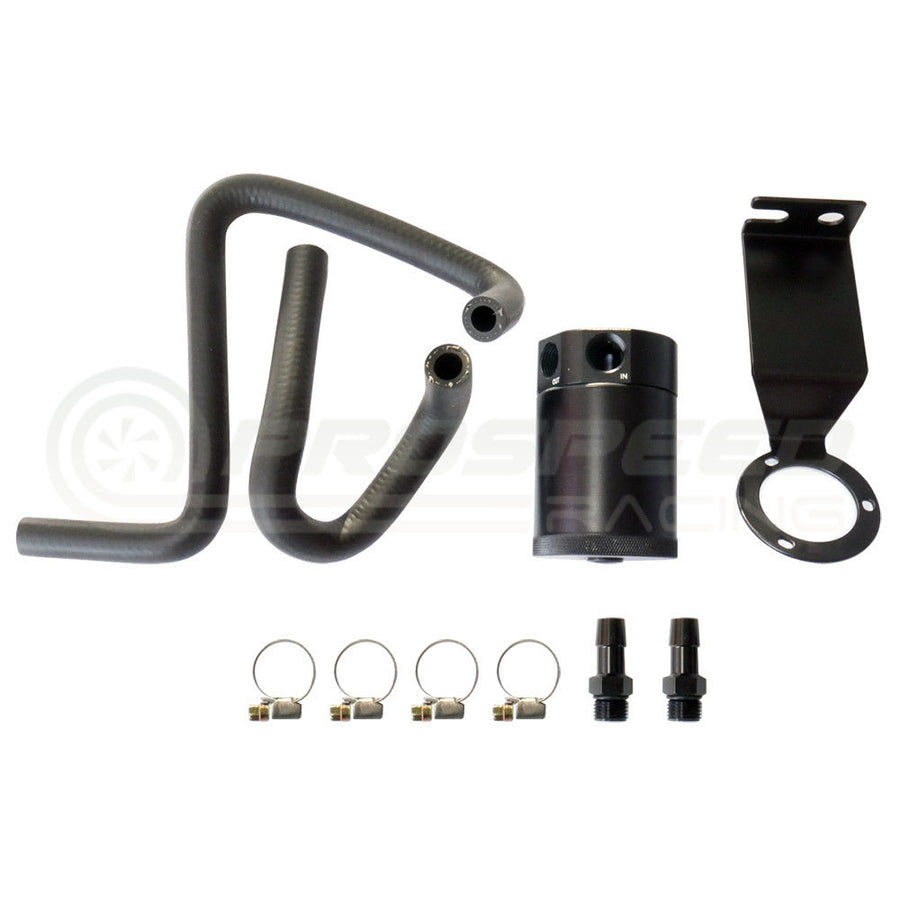 PSR Bolt-On Compact 2-Port Baffled Oil Catch Can V2