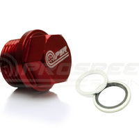 PSR Magnetic Oil Drain Plug M20x1.5 Red