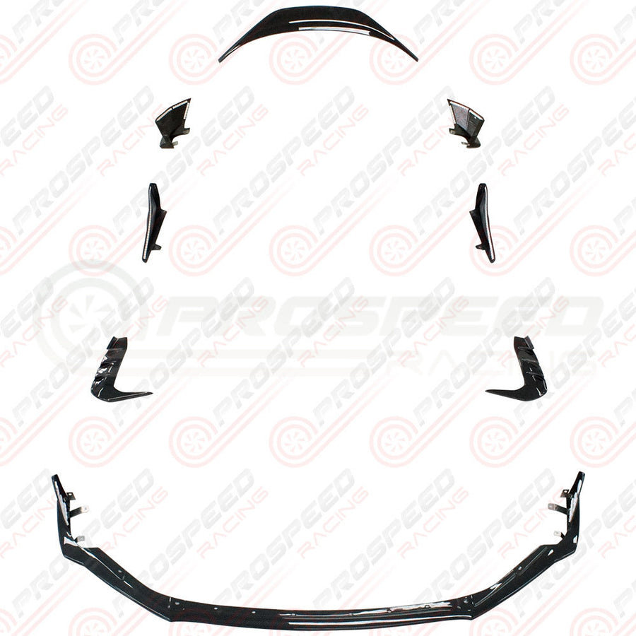 PSR STI Style Carbon Fibre Aero Kit w/Duckbill Spoiler