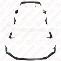 PSR STI Style Carbon Fibre Aero Kit w/Swan Neck Wing