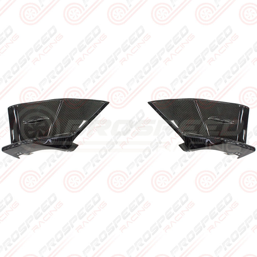 PSR STI Style Carbon Fibre Rear Spats