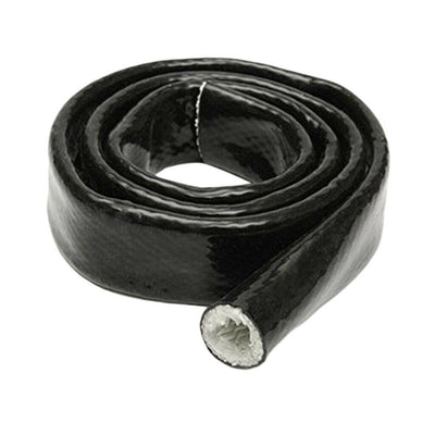 PSR Silicone Outer Hose Heat Sleeve Black - 30mm ID/Per Metre